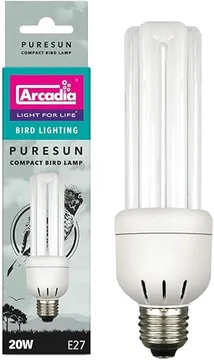 Arcadia Bird Lamp 20 Watt Energiesparlampe für Vögel